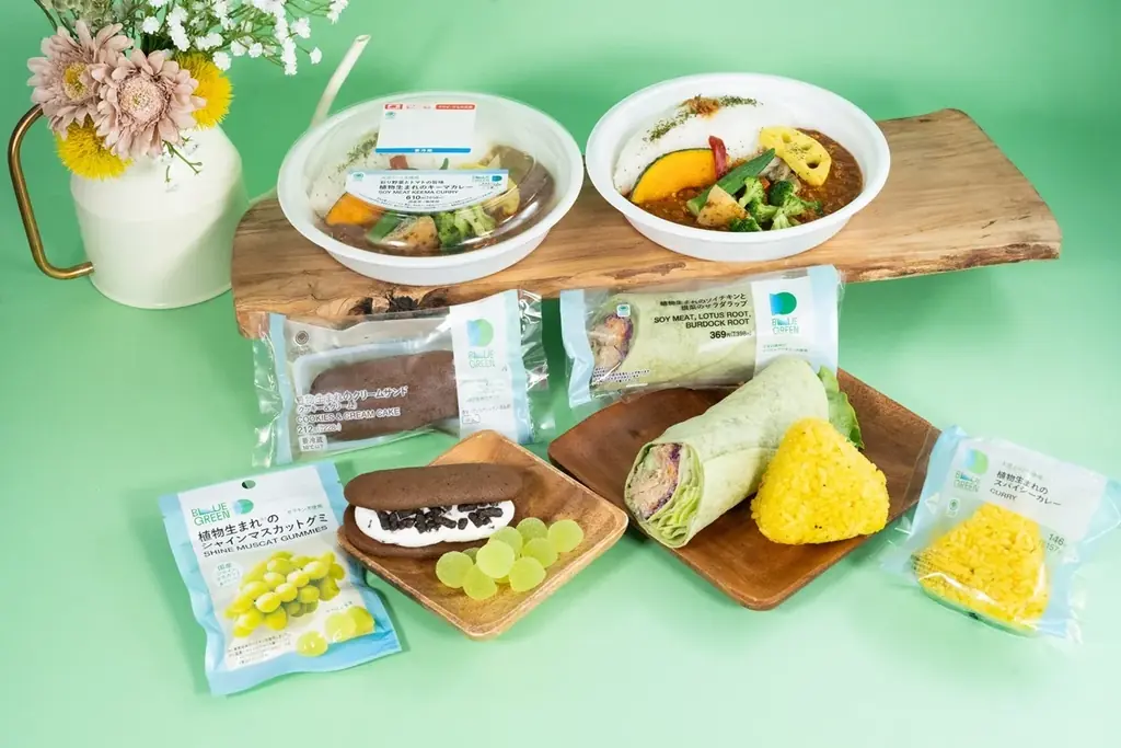 シリーズ初のワンハンドデザートが新登場！おいしい植物性由来「ブルーグリーンプロジェクト」第6弾前回大好評の「シャインマスカットグミ」など全5種類を発売 画像 1