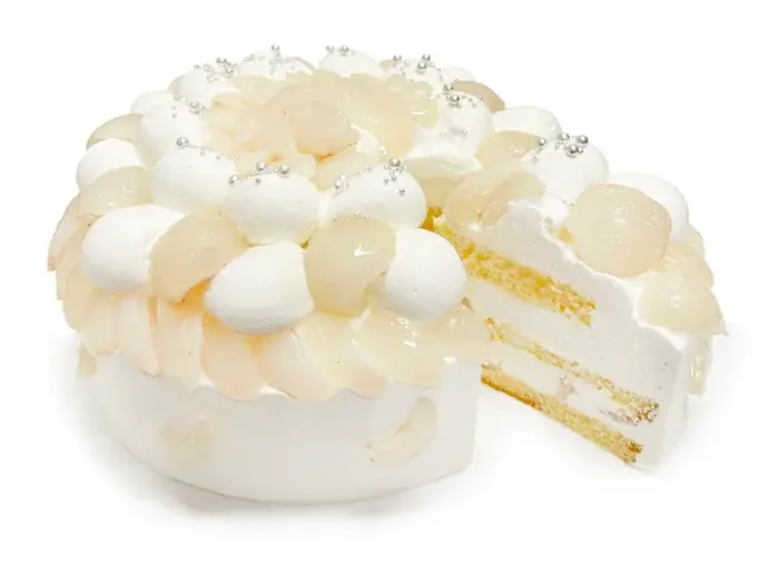 国産ライチ限定ケーキ