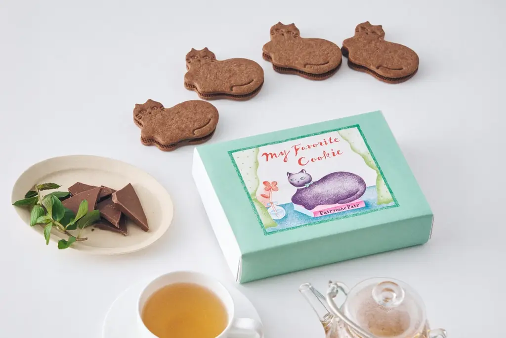 フェアリーケーキフェア “ひとりじめチョコミント” 夏のごほうびチョコミントスイーツ、6/18(水)より発売！ネコ型クッキー缶＆紅茶ペアリングなど新登場 画像 5