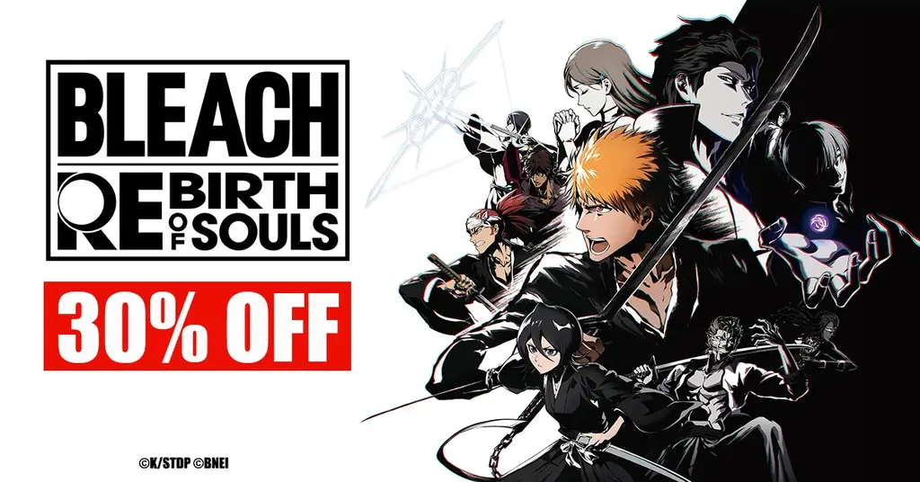 「BLEACH Rebirth of Souls」DLC第１弾 黒崎一護[千年血戦篇]配信開始！DLCが収録されたエディションも対象のファーストセール実施中！ 画像 3