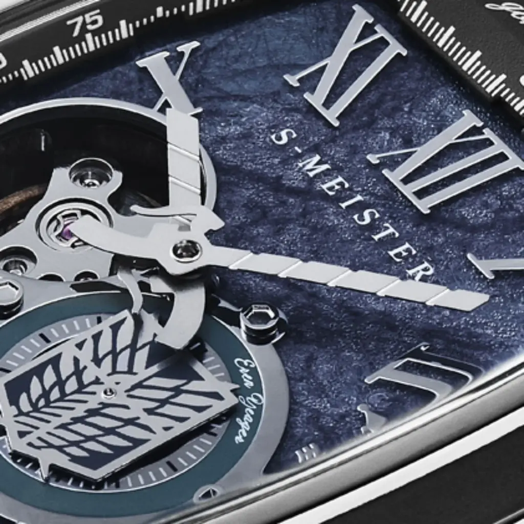 TVアニメ『進撃の巨人』コラボ 「和紙」を使用した日本製の機械式時計がGARRACKから発売。エレン・イェーガー、リヴァイ、エルヴィン・スミスの3モデルを限定各100本で6月20日に予約開始。 画像 11