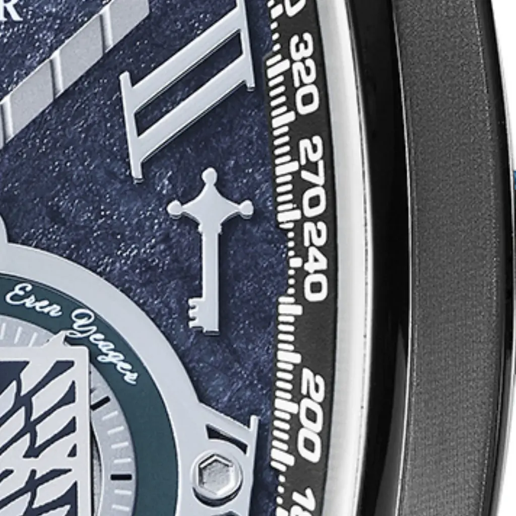 TVアニメ『進撃の巨人』コラボ 「和紙」を使用した日本製の機械式時計がGARRACKから発売。エレン・イェーガー、リヴァイ、エルヴィン・スミスの3モデルを限定各100本で6月20日に予約開始。 画像 13