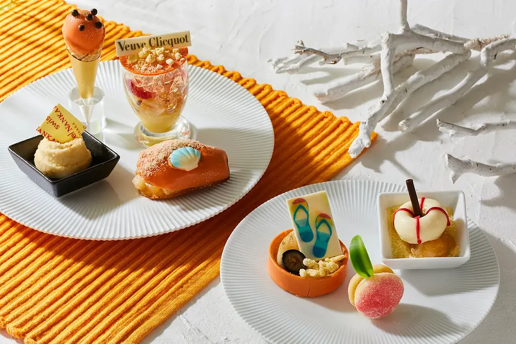 【スイスホテル南海大阪】 ヴーヴ・クリコと過ごす夏のアフタヌーンティー「サマー アフタヌーンティー with ヴーヴ・クリコ」2025年7月1日（火）～8月31日（日）開催 画像 2