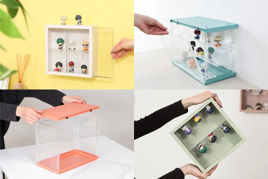 ガラスコレクションケースの不二貿易から、カプセルトイや推し活にも映えるエントリーモデルが登場 画像 1