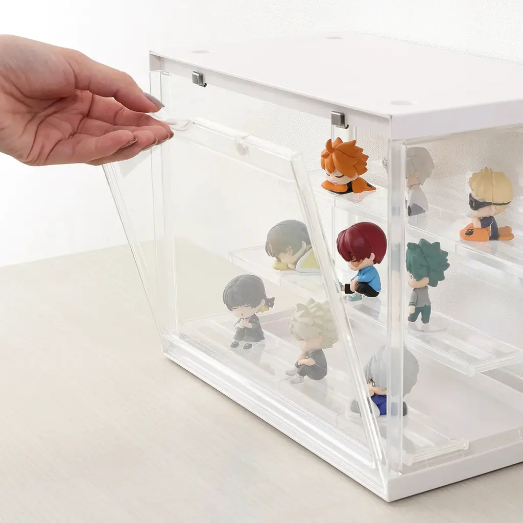 ガラスコレクションケースの不二貿易から、カプセルトイや推し活にも映えるエントリーモデルが登場 画像 8