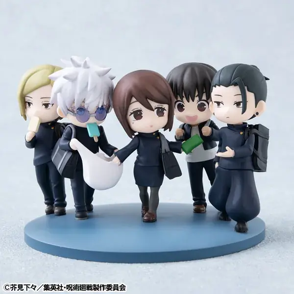 フィギュアシリーズ「FigUnity(フィギュニティ)」第二弾に、『呪術廻戦 懐玉・玉折』から「五条悟」「夏油傑」などの5人が登場。 画像 3