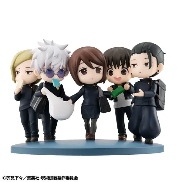 フィギュアシリーズ「FigUnity(フィギュニティ)」第二弾に、『呪術廻戦 懐玉・玉折』から「五条悟」「夏油傑」などの5人が登場。 画像 5