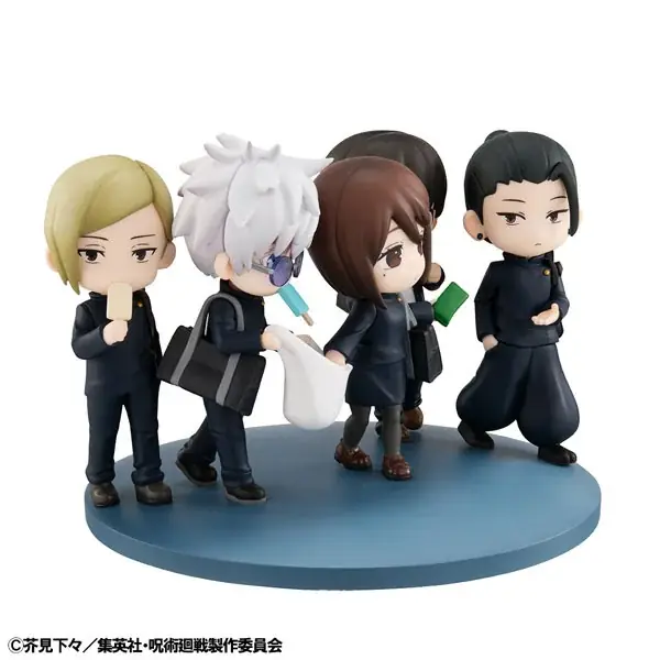 フィギュアシリーズ「FigUnity(フィギュニティ)」第二弾に、『呪術廻戦 懐玉・玉折』から「五条悟」「夏油傑」などの5人が登場。 画像 8