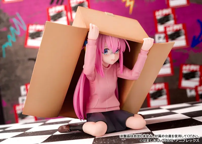 アニメ「ぼっち・ざ・ろっく！」より、段ボールに隠れる「後藤ひとり」がフィギュアで登場。あみあみにて予約受付中。 画像 12
