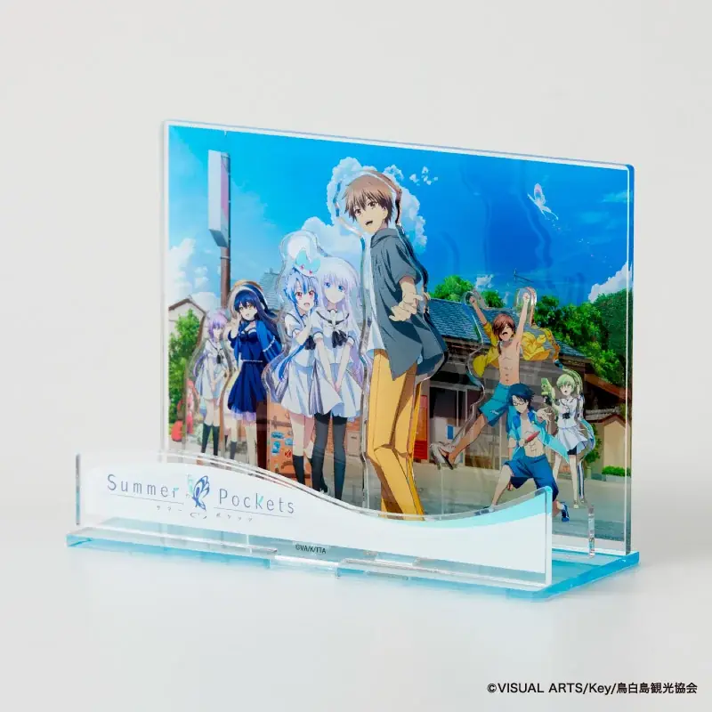 TVアニメ『Summer Pockets』より新規描きおろし・鳴瀬しろは＆加藤うみの蝶ドレスシリーズ商品が多数発売決定！！ 画像 5