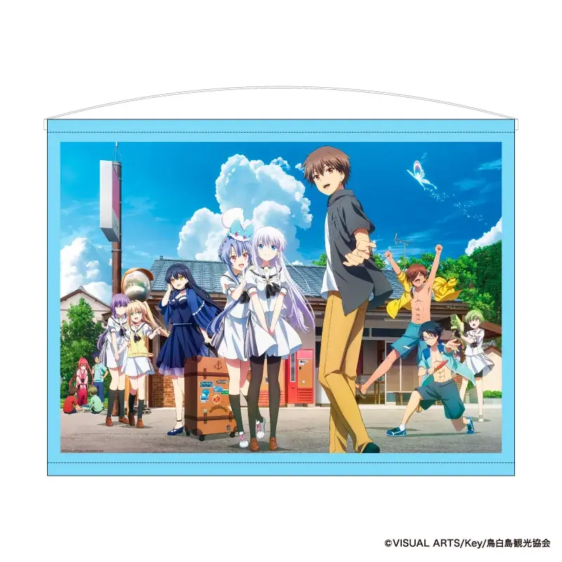 TVアニメ『Summer Pockets』より新規描きおろし・鳴瀬しろは＆加藤うみの蝶ドレスシリーズ商品が多数発売決定！！ 画像 6