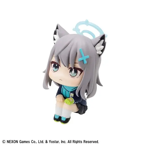 『ブルーアーカイブ』より「シロコ」「ホシノ」が、見上げ&おすわりポーズのフィギュアシリーズ「るかっぷ」に登場。 画像 5