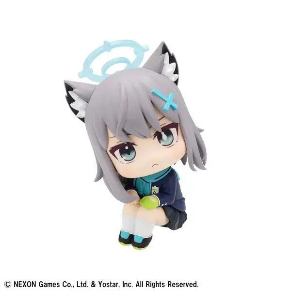 『ブルーアーカイブ』より「シロコ」「ホシノ」が、見上げ＆おすわりポーズのフィギュアシリーズ「るかっぷ」に登場。 画像 6