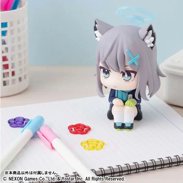 『ブルーアーカイブ』より「シロコ」「ホシノ」が、見上げ＆おすわりポーズのフィギュアシリーズ「るかっぷ」に登場。 画像 9
