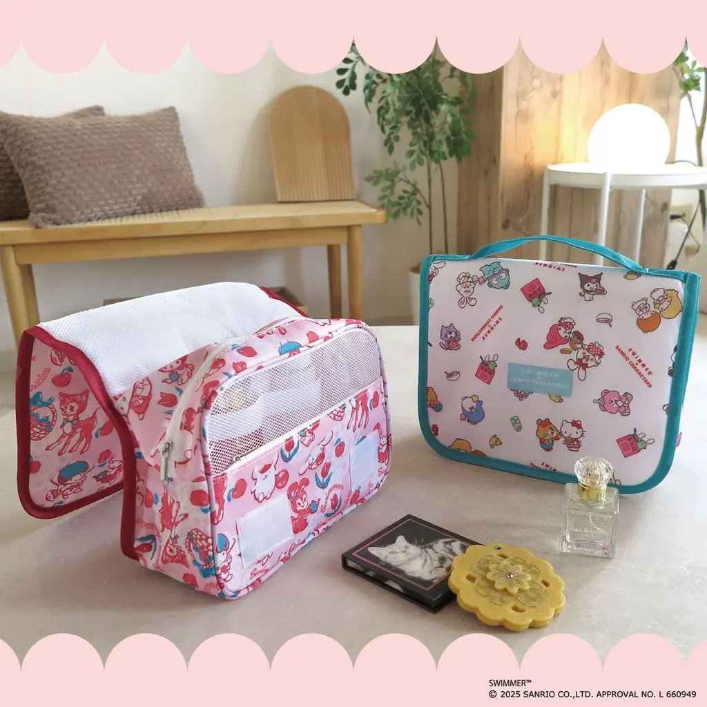 「SWIMMER×サンリオキャラクターズ」トラベルグッズ新登場 画像 2