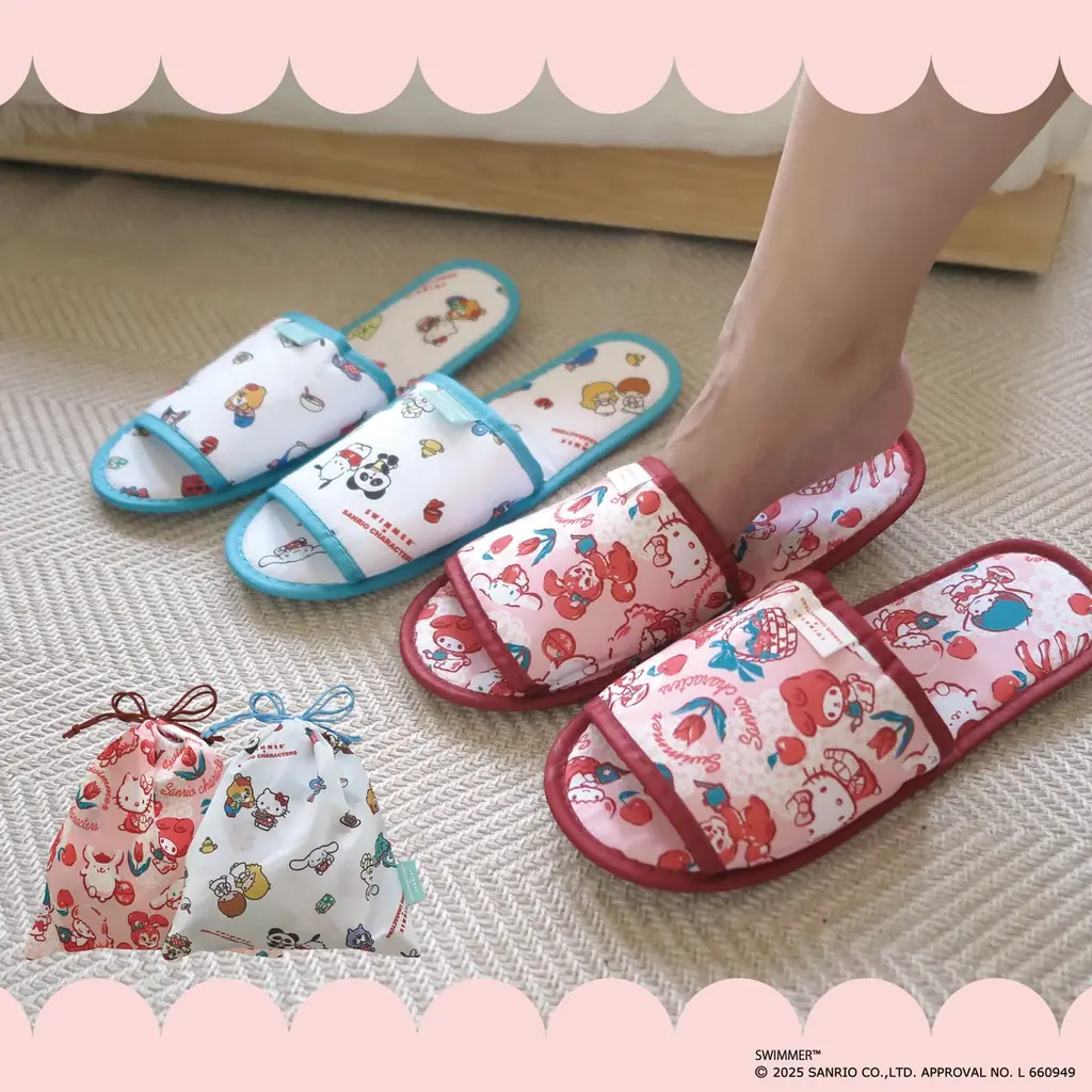 「SWIMMER×サンリオキャラクターズ」トラベルグッズ新登場 画像 4