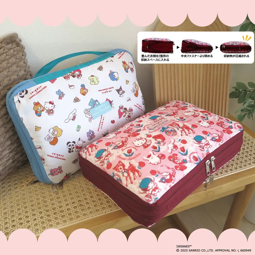 「SWIMMER×サンリオキャラクターズ」トラベルグッズ新登場 画像 5