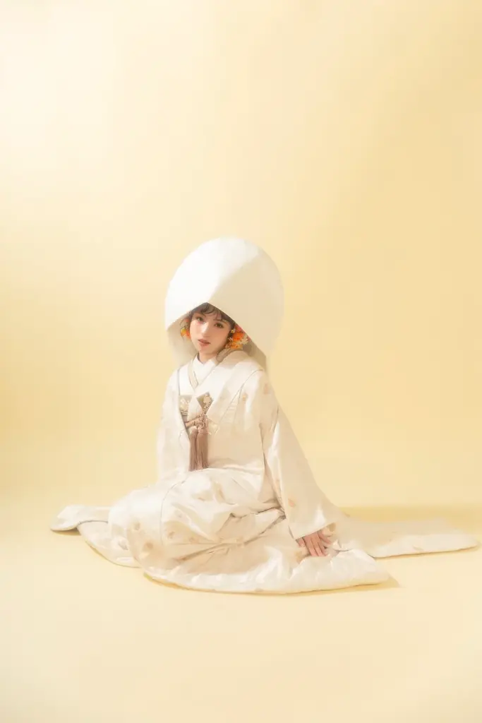伝統とトレンドが織りなす、進化した”洋髪綿帽子”スタイル。第二弾が完成! 画像 2