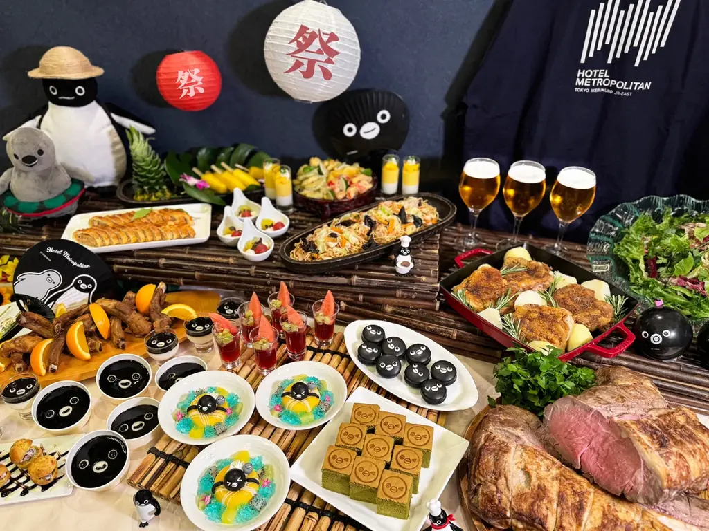 2025年8月開催！ホテルメトロポリタンのSuicaのペンギン夏祭りビュッフェ