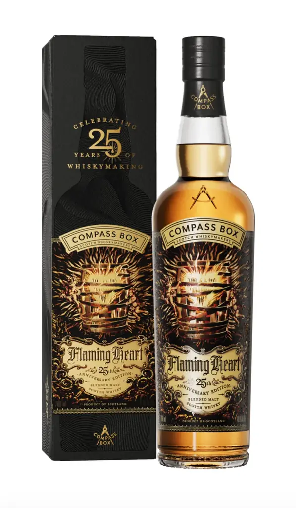 ウイスキー界の異端児「COMPASS BOX（コンパス ボックス）」、ブランド創業25周年を記念した『Flaming Heart 25周年記念エディション』を2025年8月以降に国内で順次販売予定 画像 5