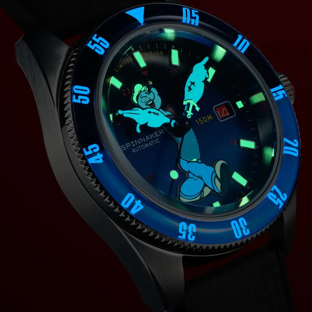 見惚れる剛腕時計！『スピニカー（SPINNAKER）』×「ポパイ（Popeye）」、初のコラボレーション時計を発売。 画像 13