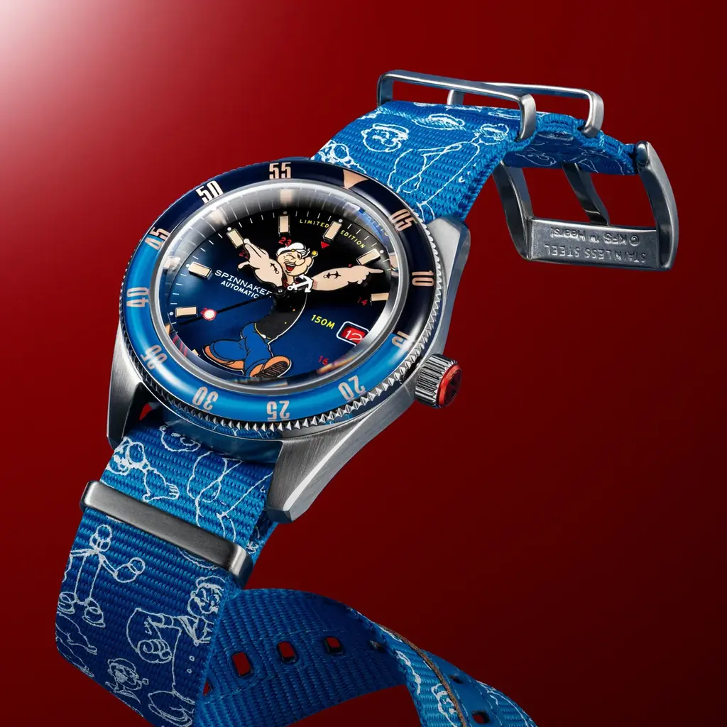 見惚れる剛腕時計！『スピニカー（SPINNAKER）』×「ポパイ（Popeye）」、初のコラボレーション時計を発売。 画像 16