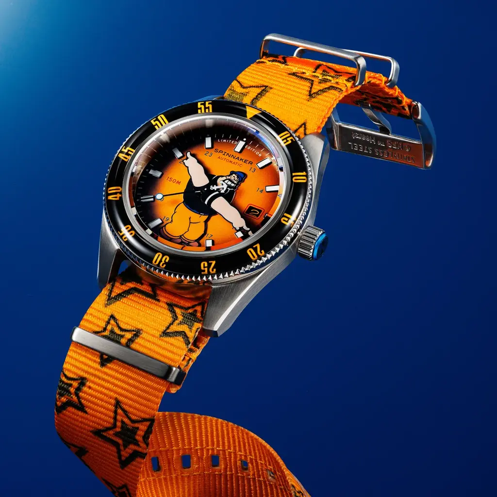 見惚れる剛腕時計！『スピニカー（SPINNAKER）』×「ポパイ（Popeye）」、初のコラボレーション時計を発売。 画像 17