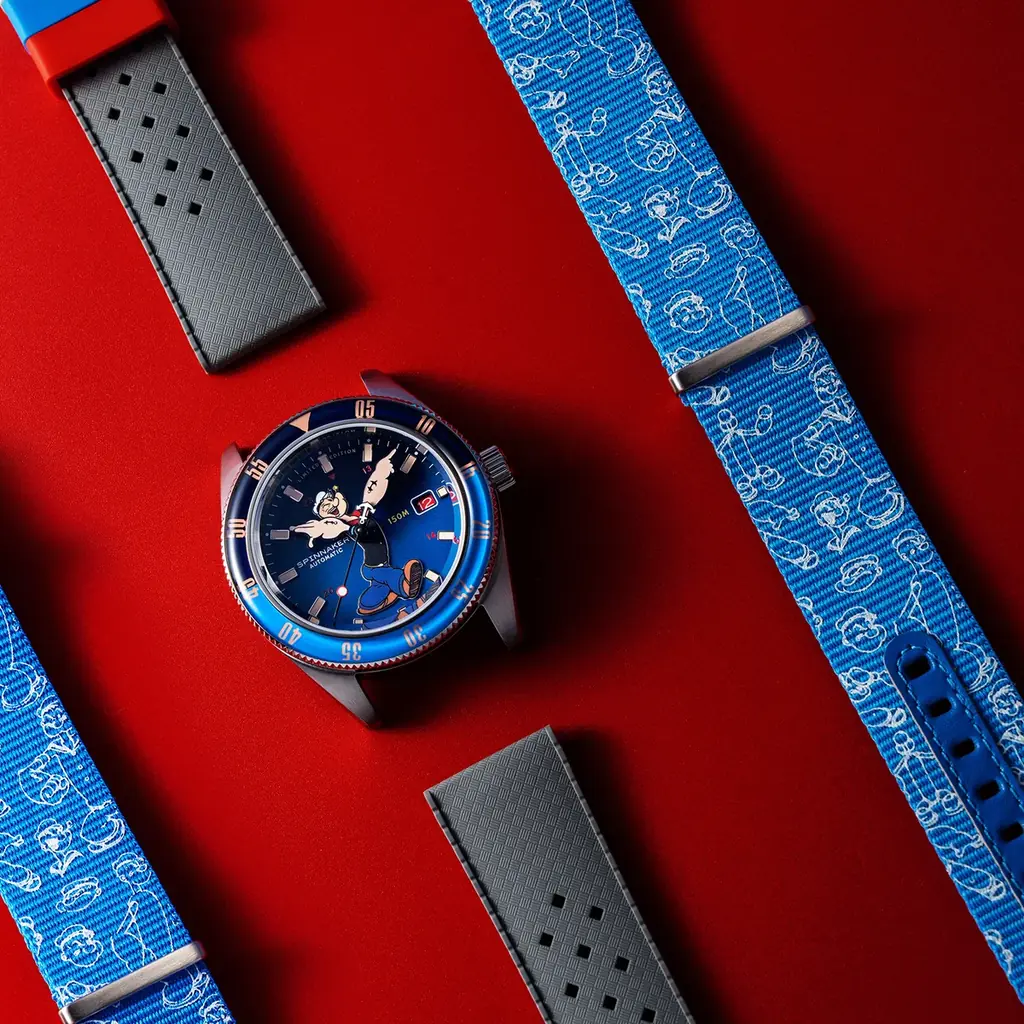 見惚れる剛腕時計！『スピニカー（SPINNAKER）』×「ポパイ（Popeye）」、初のコラボレーション時計を発売。 画像 18