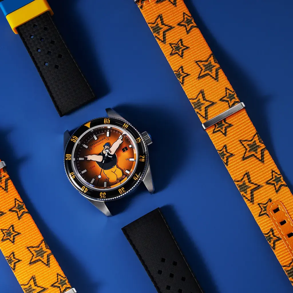 見惚れる剛腕時計！『スピニカー（SPINNAKER）』×「ポパイ（Popeye）」、初のコラボレーション時計を発売。 画像 19