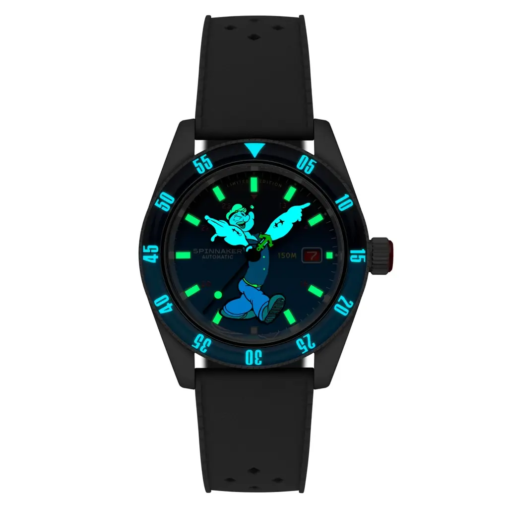 見惚れる剛腕時計！『スピニカー（SPINNAKER）』×「ポパイ（Popeye）」、初のコラボレーション時計を発売。 画像 23
