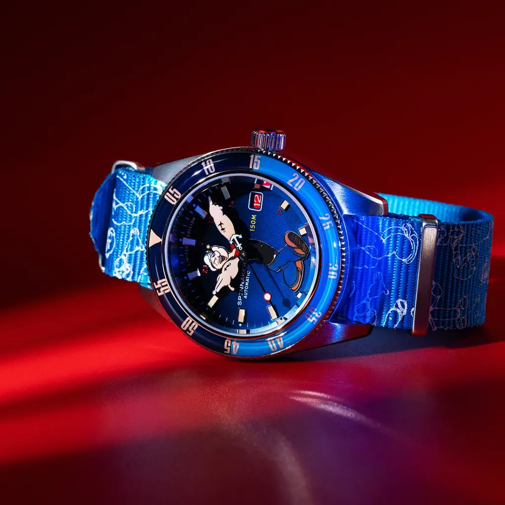 見惚れる剛腕時計！『スピニカー（SPINNAKER）』×「ポパイ（Popeye）」、初のコラボレーション時計を発売。 画像 24