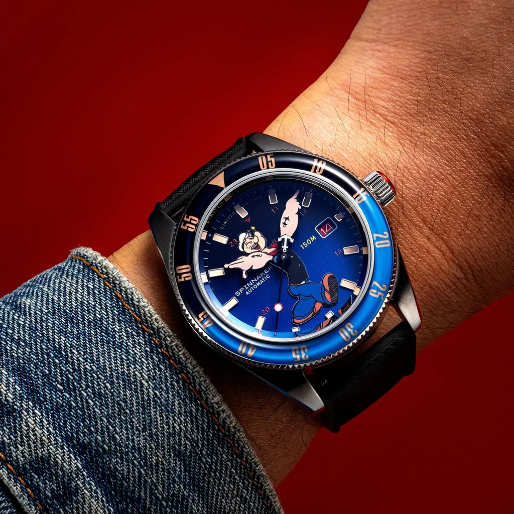 見惚れる剛腕時計！『スピニカー（SPINNAKER）』×「ポパイ（Popeye）」、初のコラボレーション時計を発売。 画像 6