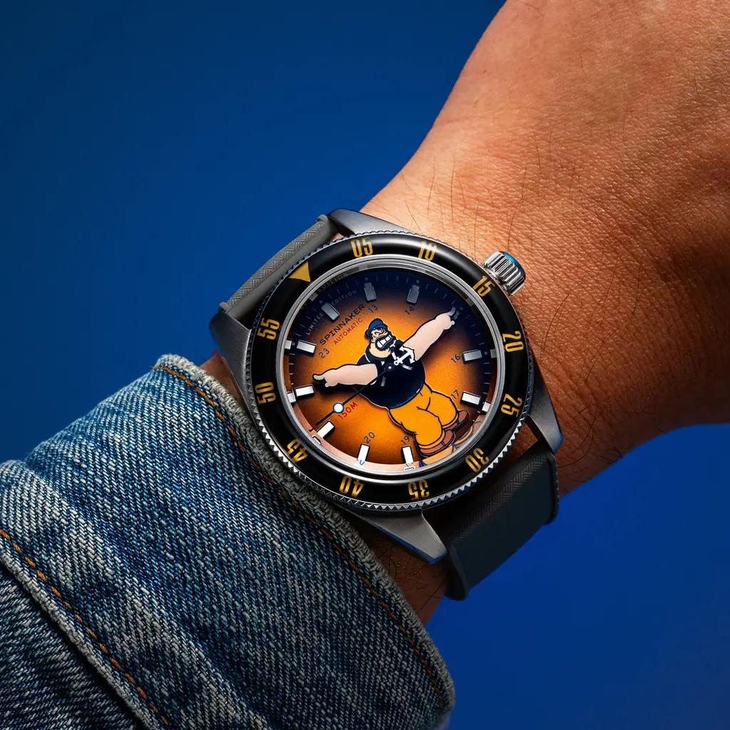 見惚れる剛腕時計！『スピニカー（SPINNAKER）』×「ポパイ（Popeye）」、初のコラボレーション時計を発売。 画像 9
