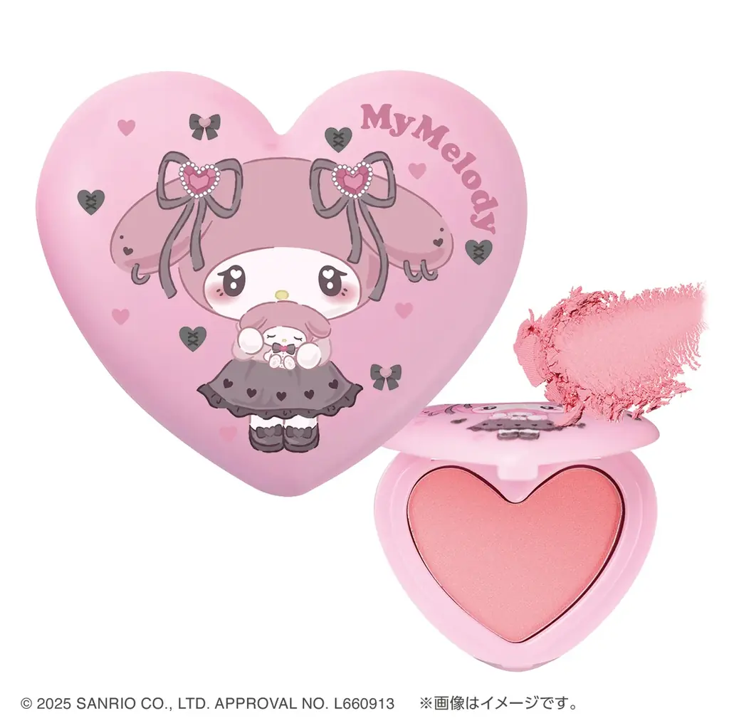サプライズコスメ『Pon de Couleur(ポンデクルール)』からぷっくりハート型の商品「サンリオキャラクターズ うるうるハートデザイン」が登場! 画像 2