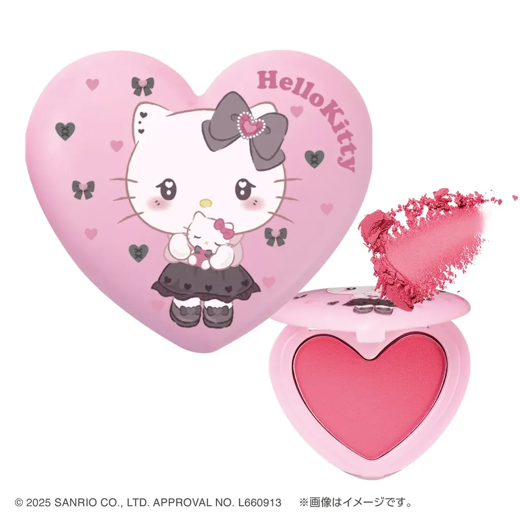 サプライズコスメ『Pon de Couleur(ポンデクルール)』からぷっくりハート型の商品「サンリオキャラクターズ うるうるハートデザイン」が登場! 画像 5