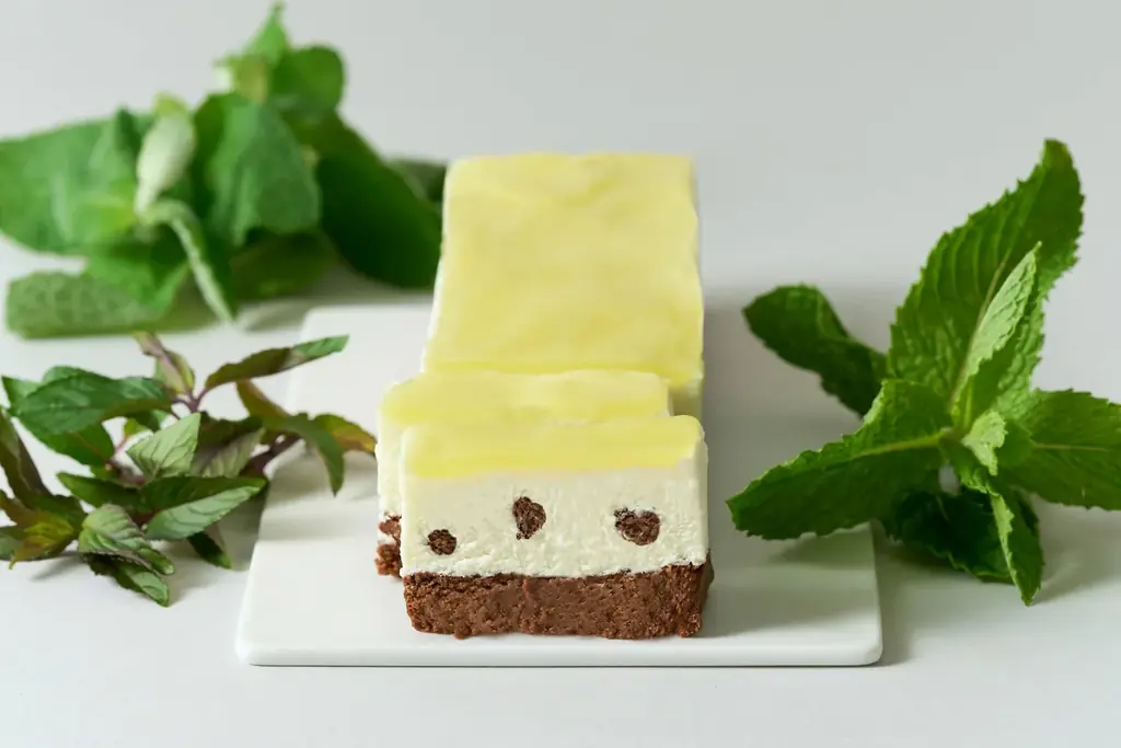 Minimalより本格チョコミントスイーツ登場。着色料不使用、「ニイクラファーム」の新鮮な3種のミントとチョコレートを楽しむ「チョコミントの生ガトーショコラ」7月15日発売 画像 1
