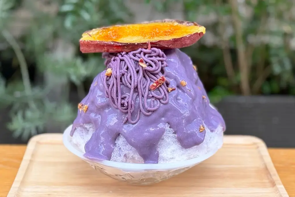 無添加・有機にこだわるお芋スイーツカフェ【芋菓】から1日10食限定！濃厚リッチな紫芋の無添加かき氷が6月23日登場！ 画像 2