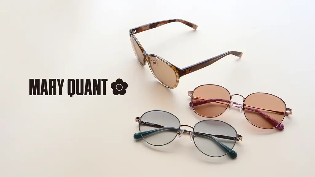 『MARY QUANT』ブランドシンボルのデイジーをデザインに落とし込んだサングラス8型32種類が眼鏡市場限定モデルで登場 画像 1