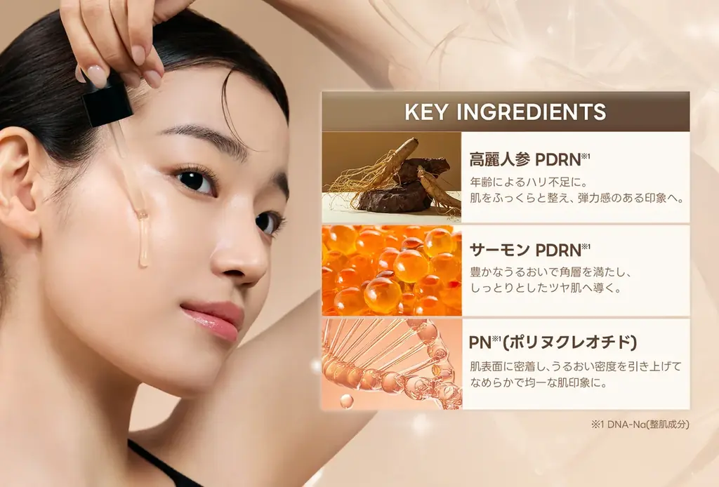 〈milktouch〉韓国”NEXT” トレンド成分「PN*」を配合した、新PDRN美容液が誕生 – うるおって、弾んで、光をまとう肌へ – 7月18日全国発売 画像 2