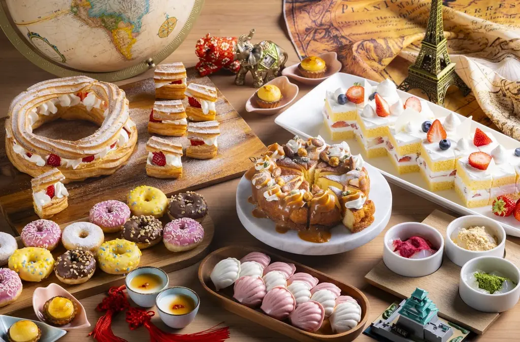 ダブルツリーbyヒルトン大阪城 7月1日（火）より開業1周年セレブレーションビュッフェ ～食の世界旅行～ を提供開始 画像 1