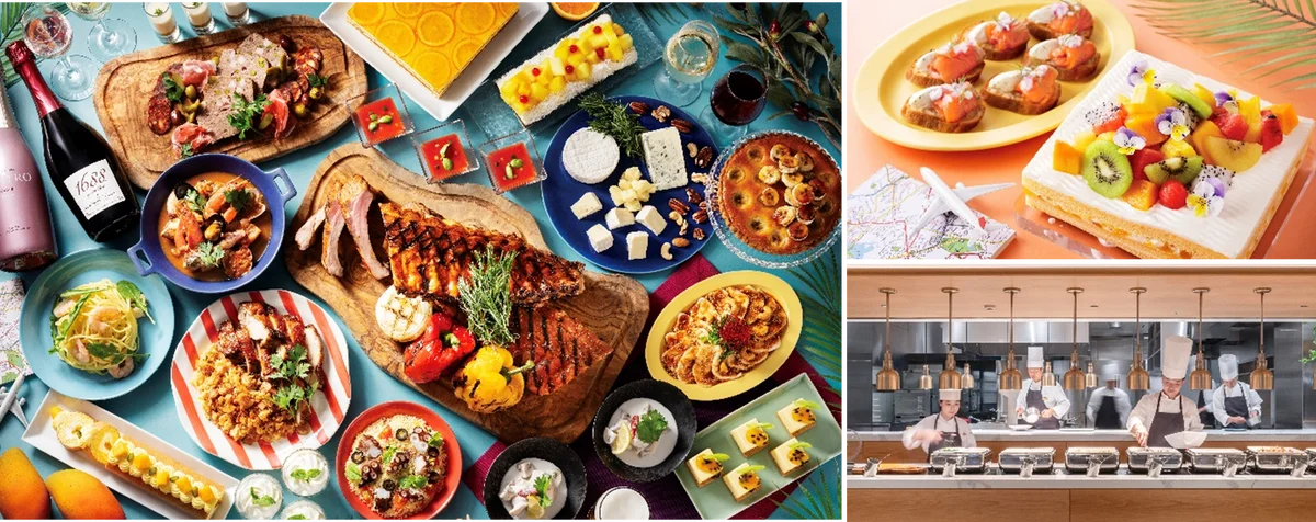 【リーガロイヤルホテル大阪】夏限定！種類豊富なビュッフェで巡る、世界一周「世界を旅するサマービュッフェ」を開催 画像 1