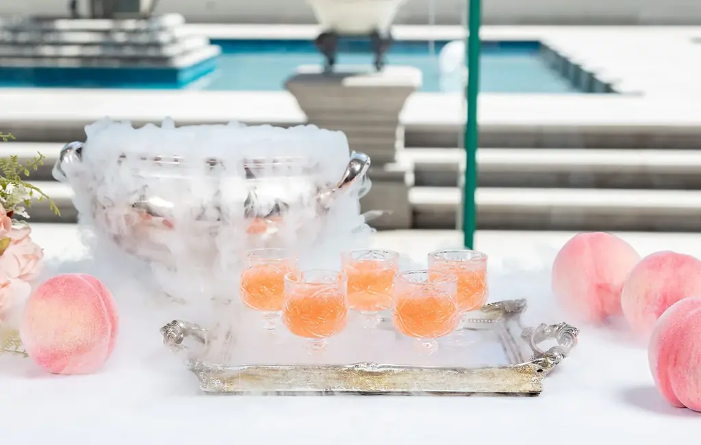 【ホテル ラ・スイート神戸ハーバーランド】夏の陽射しに輝くみずみずしい桃をイメージ「LA SUITE Peach Afternoon Tea」を販売 画像 2