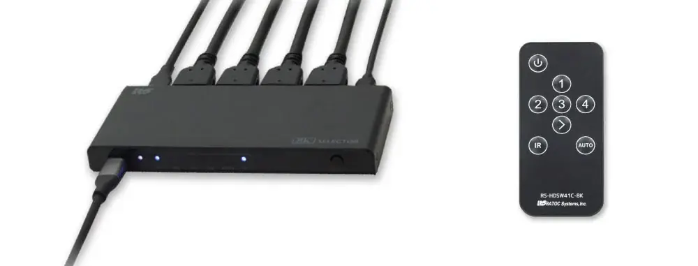 8K60Hz/4K120Hz対応！PD給電対応Type-Cポートを搭載した4入力HDMI切替器、6月19日発売 画像 1