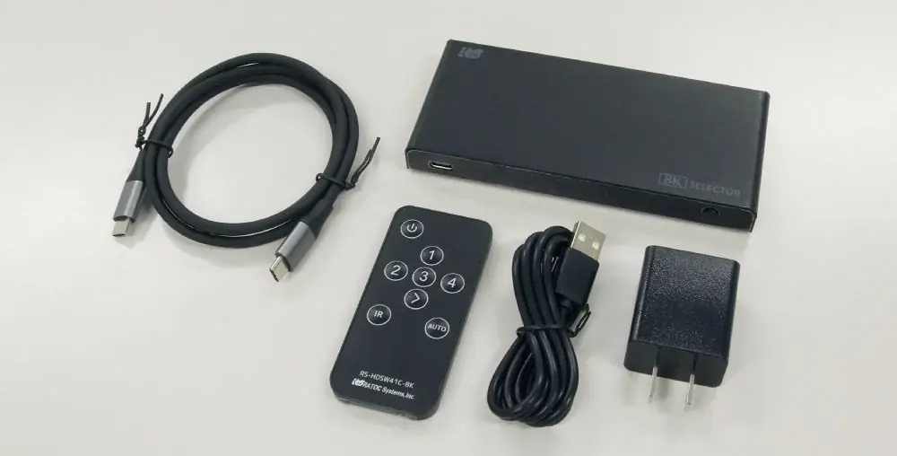 8K60Hz/4K120Hz対応！PD給電対応Type-Cポートを搭載した4入力HDMI切替器、6月19日発売 画像 13