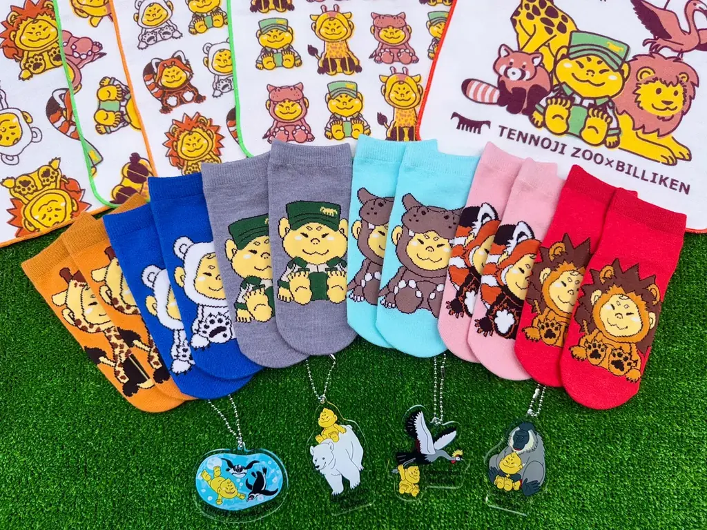 【新商品】初コラボレーション！天王寺動物園の動物たちとビリケンさんのユニークでかわいいオリジナルデザインのグッズが登場 画像 1