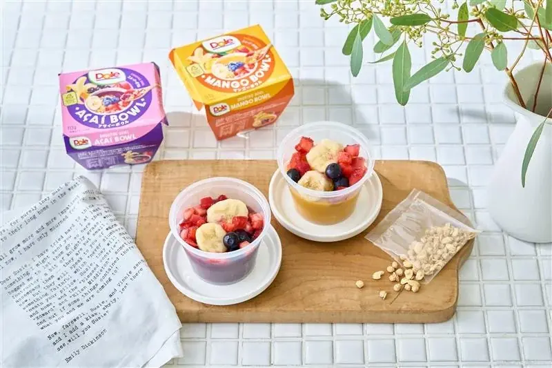 今年3月、5月の発売時に計16日間で累計販売数約170万個(※1)を突破した大ヒット商品「Doleアサイーボウル」が再登場！さらに新作「Doleマンゴーボウル」がシリーズに仲間入り！ 画像 1