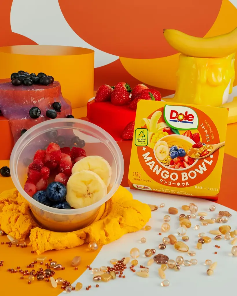 今年3月、5月の発売時に計16日間で累計販売数約170万個(※1)を突破した大ヒット商品「Doleアサイーボウル」が再登場！さらに新作「Doleマンゴーボウル」がシリーズに仲間入り！ 画像 3