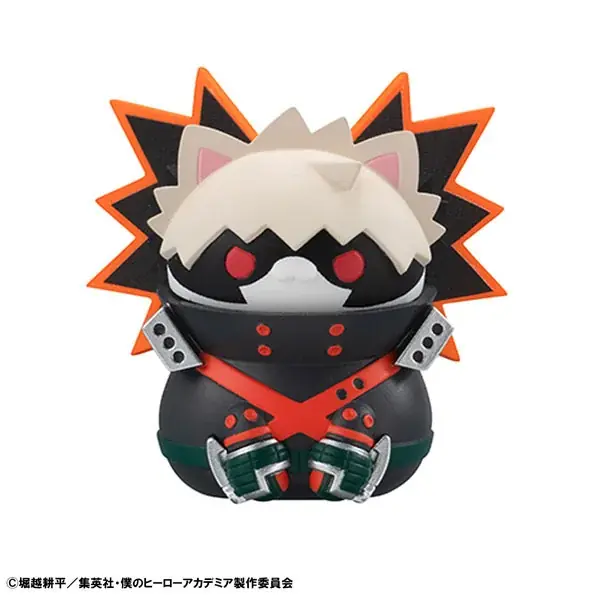 『僕のヒーローアカデミア』の人気キャラクターが「猫」に大変身。MEGA CAT PROJECTシリーズに「ヒロアカニャンコNO.02」が登場。 画像 3