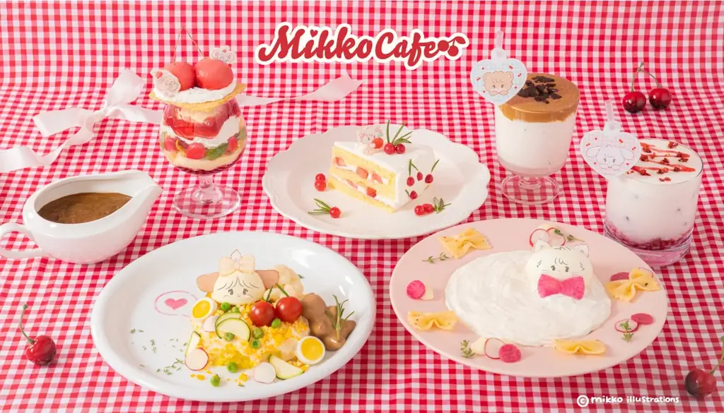 ｍikkoillustrationsのコラボカフェ『Mikko Cafe』が期間限定オープン！！ 画像 2