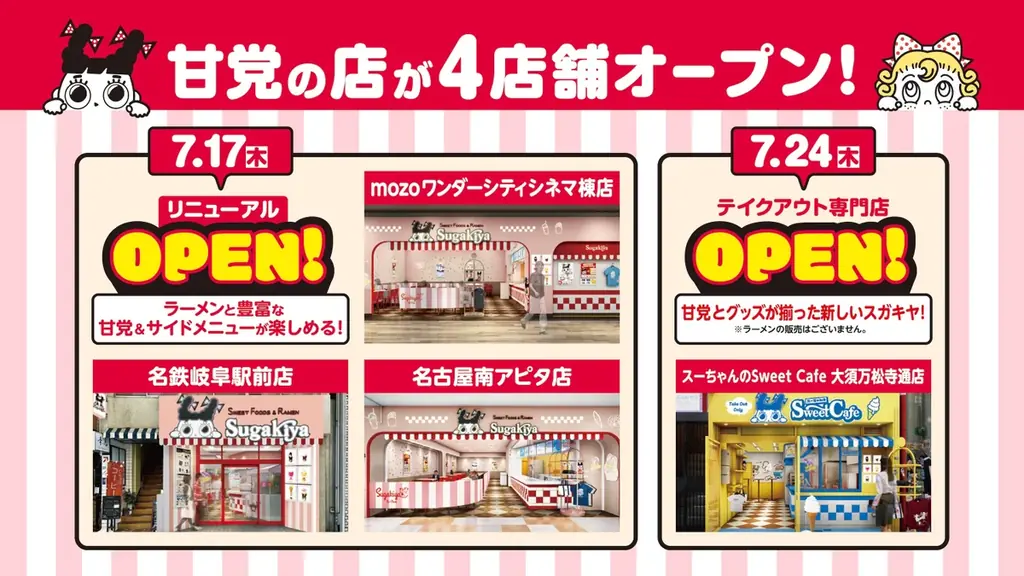 甘党新業態店舗オープン